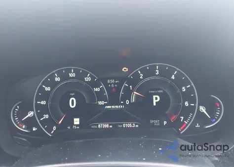 2019 BMW M550I xDrive из США, поврежденный, VIN WBAJB9C51KB464588